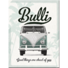Magnet VW BULLI Good things are ahead of you 8x6cm