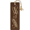 Lesezeichen * Chocolate Is The Answer * 15x5cm