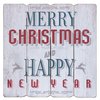 Bild, Textschild MERRY CHRISTMAS 40x40cm Clayre & Eef